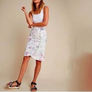 Anthropologie TieDyed Skirt